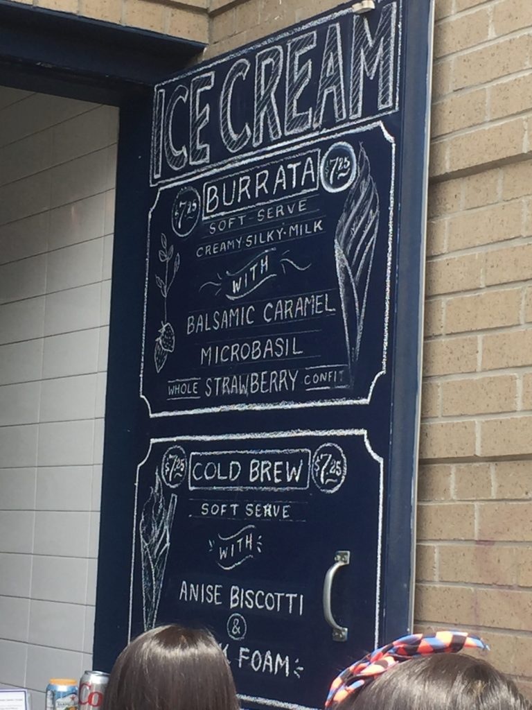 Dominique Ansel Soft Serve Sign