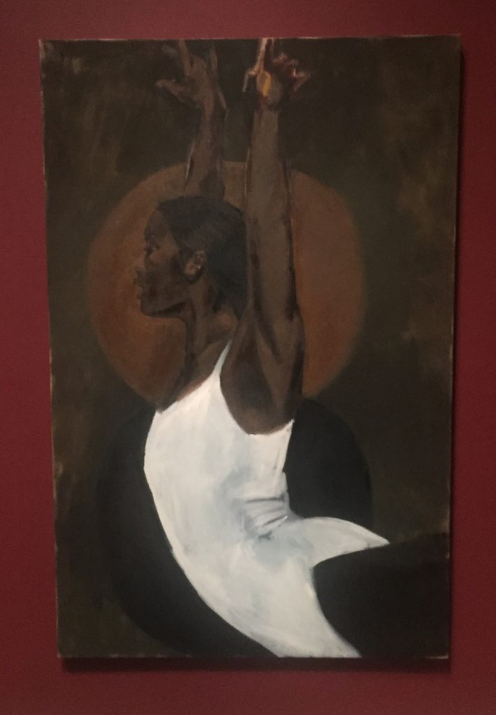 Photo of Lynette Yiadom-Boakye's Light of a Lit Wick, 2017